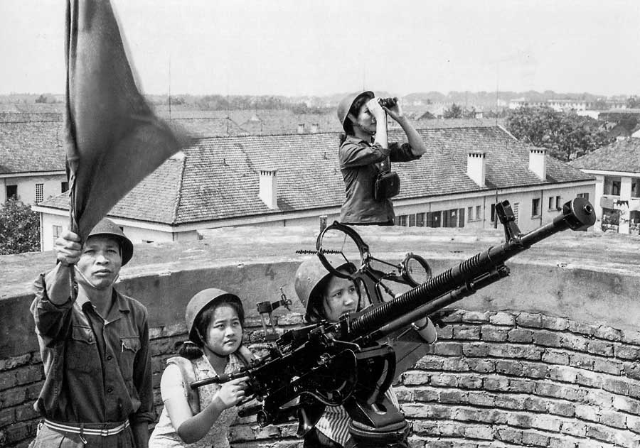 Lực lượng dân quân tự vệ khắp các địa phương