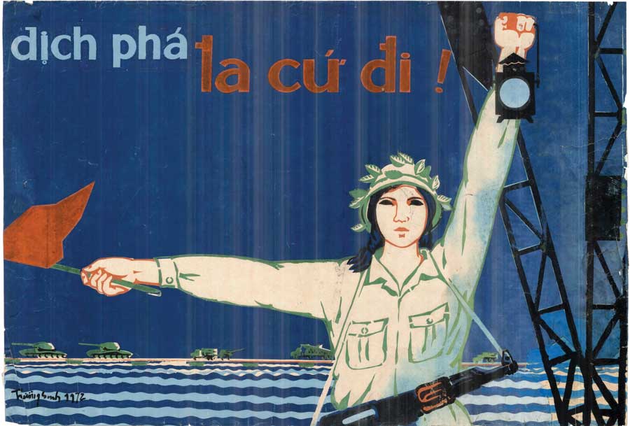 Địch phá ta cứ đi